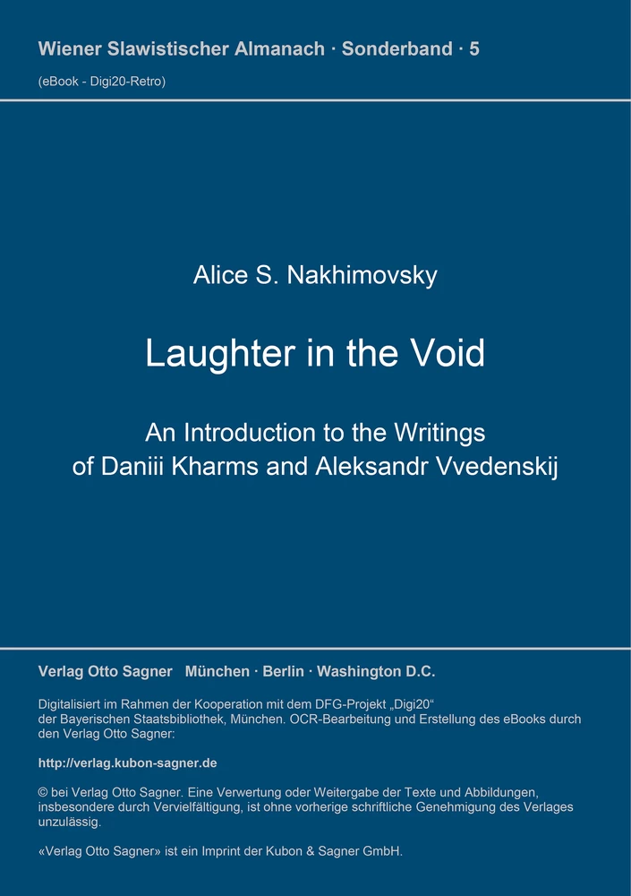 Titel: Laughter in the Void