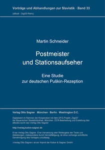 Title: Postmeister und Stationsaufseher