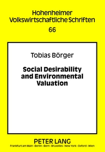 Title: Social Desirability and Environmental Valuation