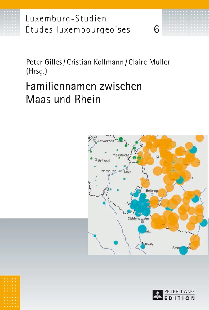 Titel: Familiennamen zwischen Maas und Rhein