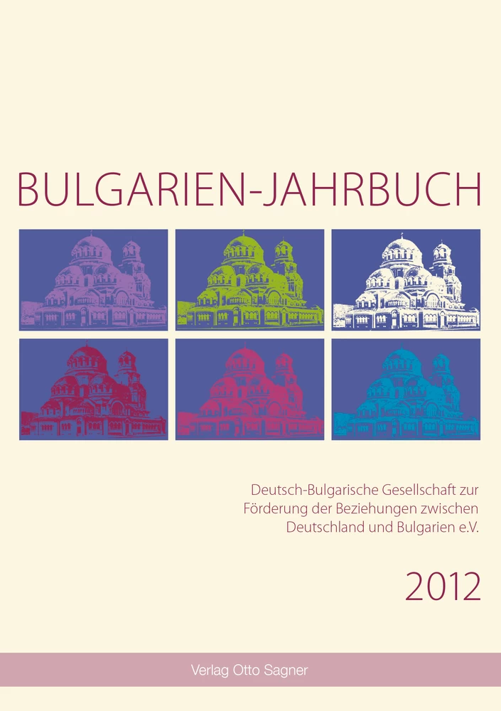 Titel: Bulgarien-Jahrbuch 2012
