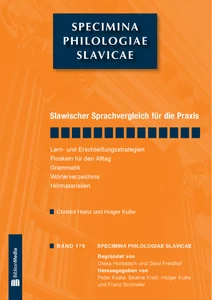 Titel: Slawischer Sprachvergleich für die Praxis
