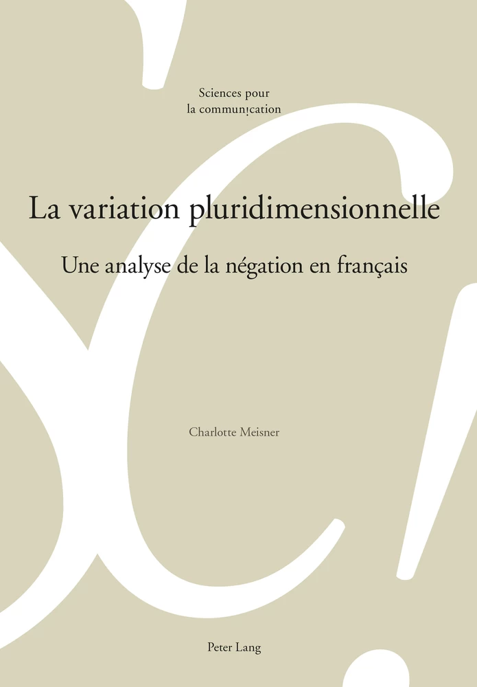 Title: La variation pluridimensionnelle
