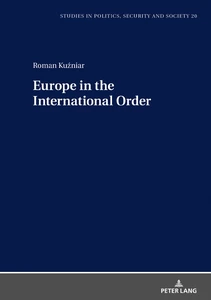 Titre: Europe in the International Order