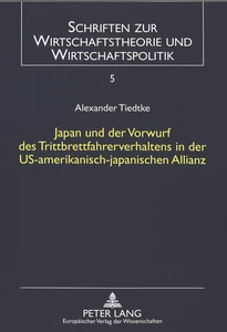 Titel: Japan und der Vorwurf des Trittbrettfahrerverhaltens in der US-amerikanisch-japanischen Allianz