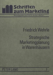Titel: Strategische Marketingplanung in Warenhäusern