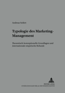 Title: Typologie des Marketing-Management