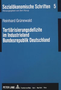 Title: Tertiärisierungsdefizite im Industrieland Bundesrepublik Deutschland