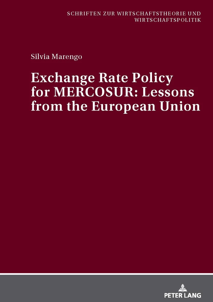 Title: Exchange Rate Policy for MERCOSUR:- Lessons from the European Union