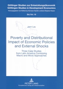 Title: Poverty and Distributional Impact of Economic Policies and External Shocks