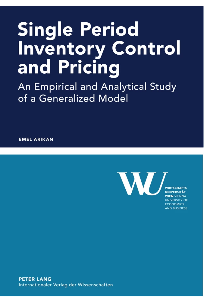 Title: Single Period Inventory Control and Pricing
