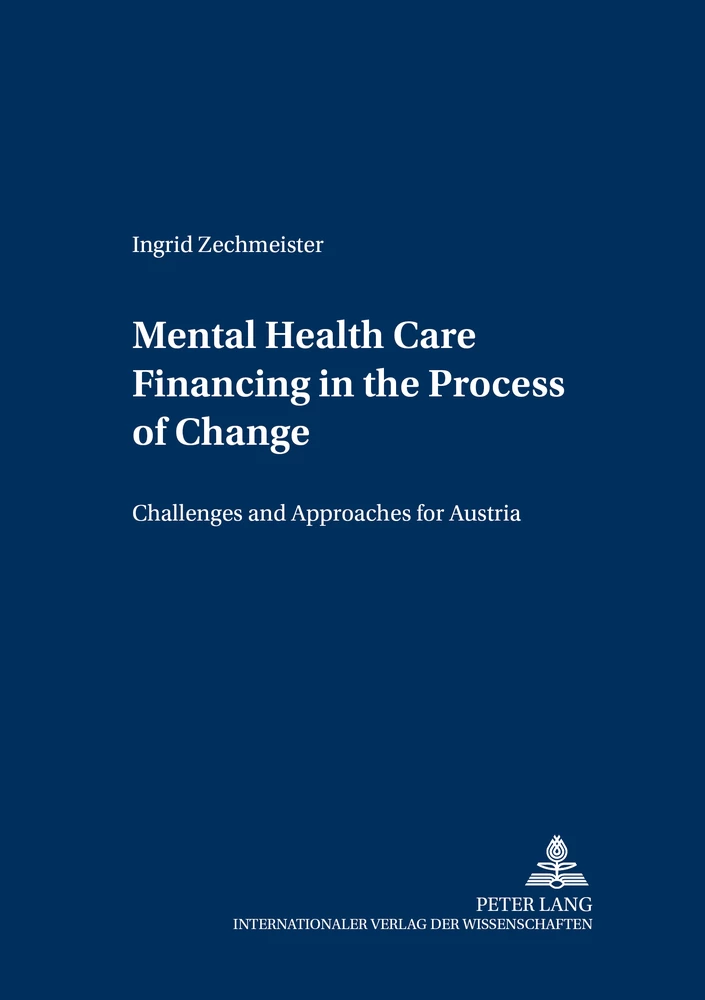 Title: Mental Health Care Financing in the Process of Change