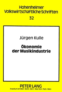 Title: Ökonomie der Musikindustrie