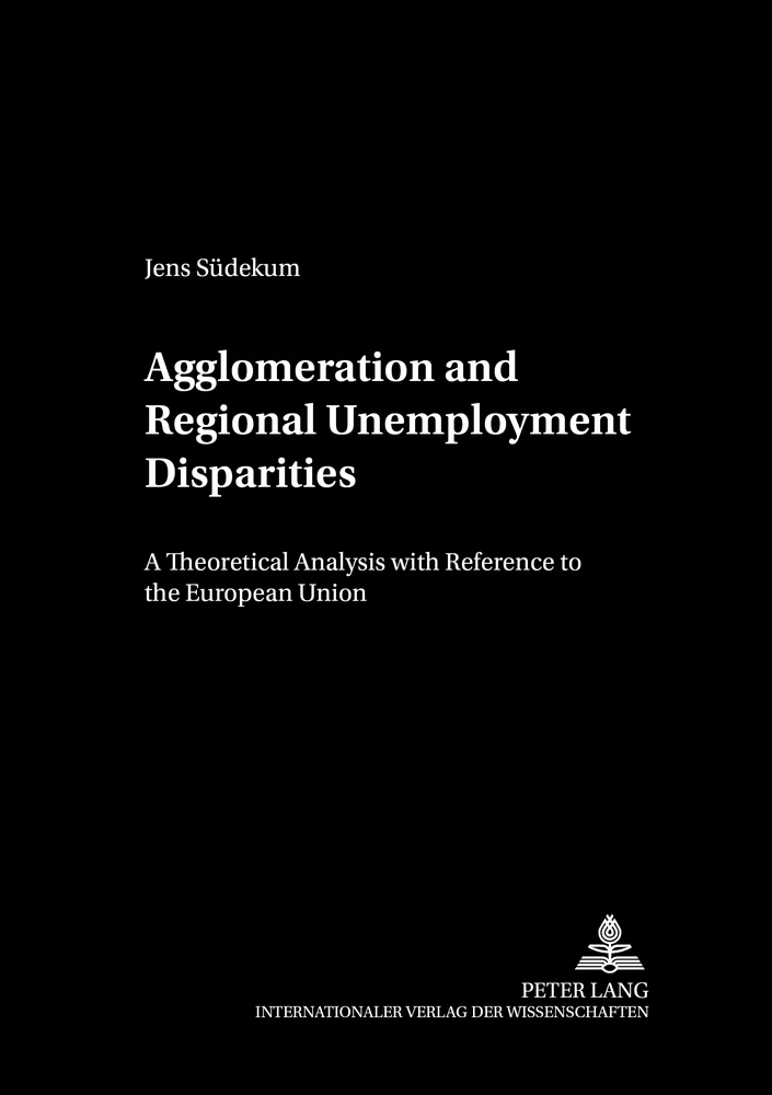 Title: Agglomeration and Regional Unemployment Disparities