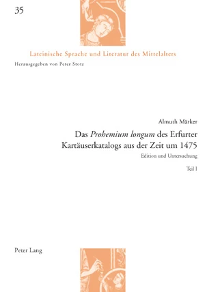 Title: Das «Prohemium longum» des Erfurter Kartäuserkatalogs aus der Zeit um 1475