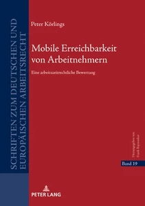 Titel: Mobile Erreichbarkeit von Arbeitnehmern