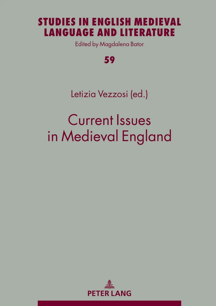 Title: Current Issues in Medieval England