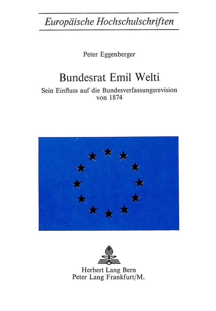 Titel: Bundesrat Emil Welti