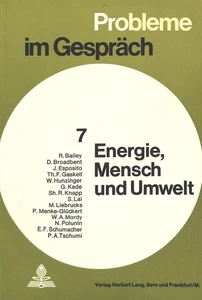 Title: Energie. Mensch und Umwelt