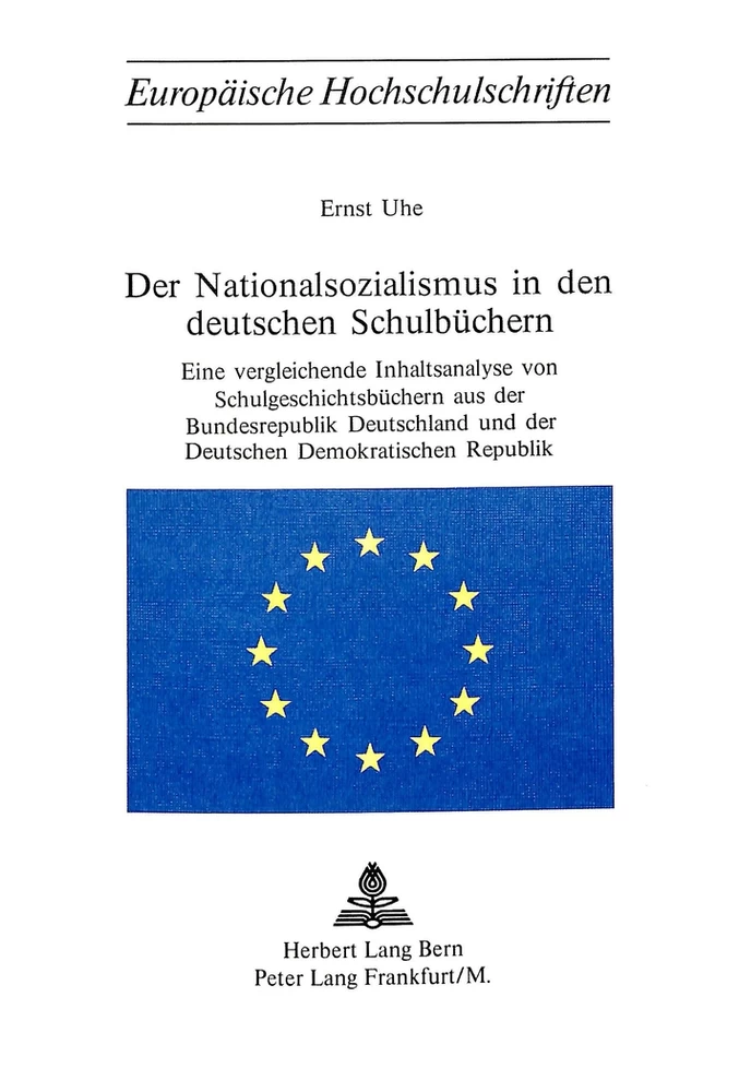 Titel: Der Nationalsozialismus in den deutschen Schulbüchern