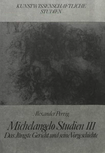 Title: Michelangelo Studien III