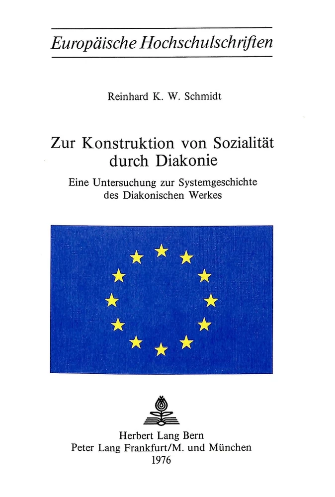Title: Zur Konstruktion von Sozialität durch Diakonie