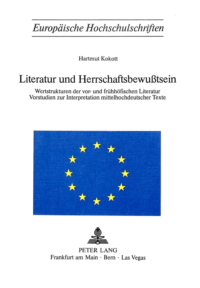 Title: Literatur und Herrschaftsbewusstsein