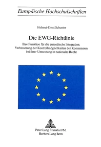 Titel: Die EWG-Richtlinie
