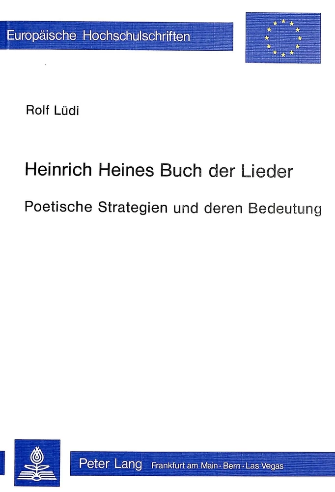 Title: Heinrich Heines Buch der Lieder