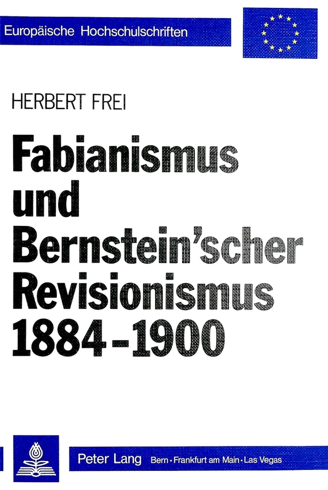 Title: Fabianismus und Bernstein'scher Revisionismus 1884-1900