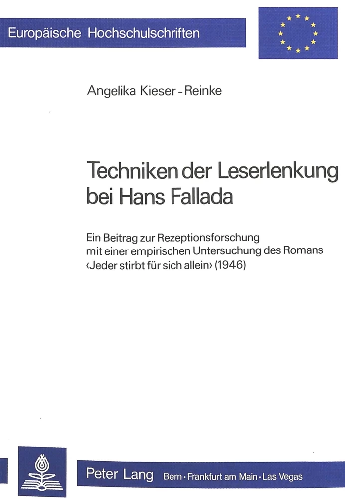 Titel: Techniken der Leserlenkung bei Hans Fallada