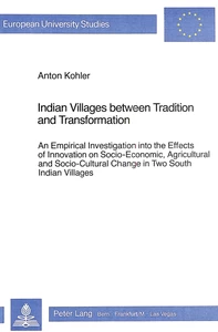Title: Indian Villages between Tradition and Transformation