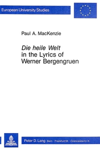Title: "Die Heile Welt" in the Lyrics of Werner Bergengruen