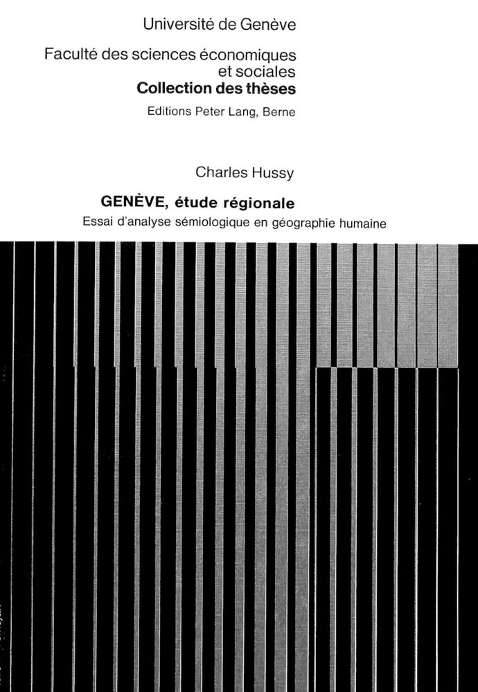 Title: Genève, étude régionale