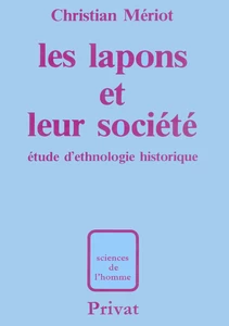 Title: Les Lapons et leur société