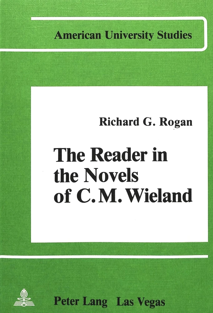 Title: The Reader in the Novels of C.M. Wieland