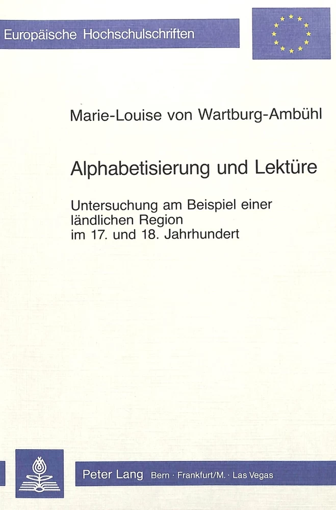 Title: Alphabetisierung und Lektüre