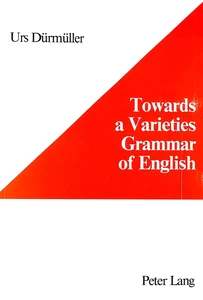 Title: Towards a Varieties Grammar of English