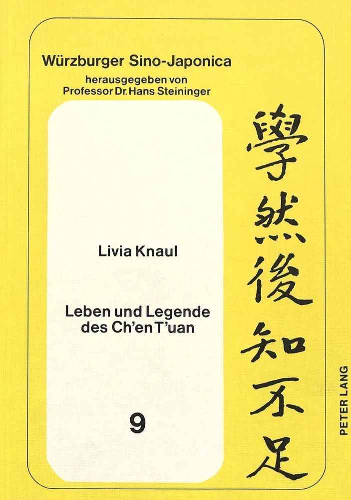 Title: Leben und Legende des Ch'en T'uan
