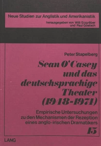 Title: Sean O'Casey und das deutschsprachige Theater (1948-1974)