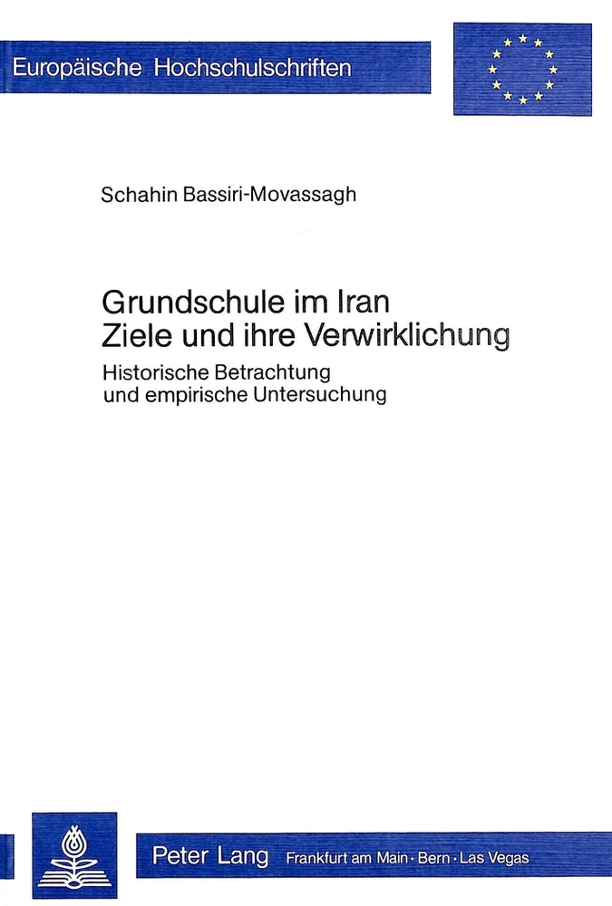 Title: Grundschule im Iran- Ziele und ihre Verwirklichung