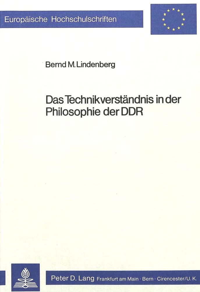 Titel: Das Technikverständnis in der Philosophie der DDR