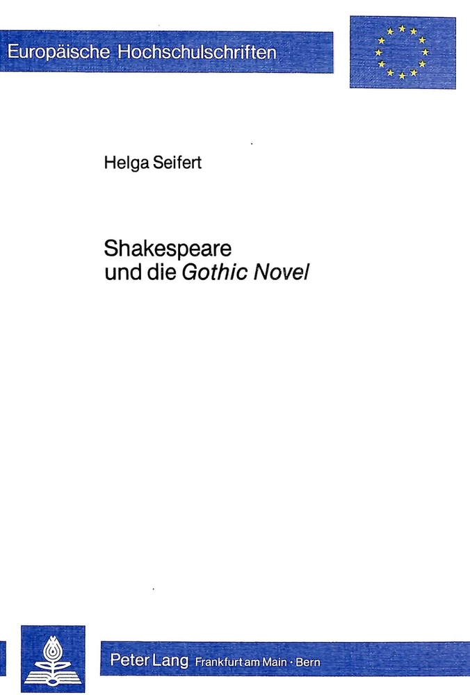 Title: Shakespeare und die Gothic Novel