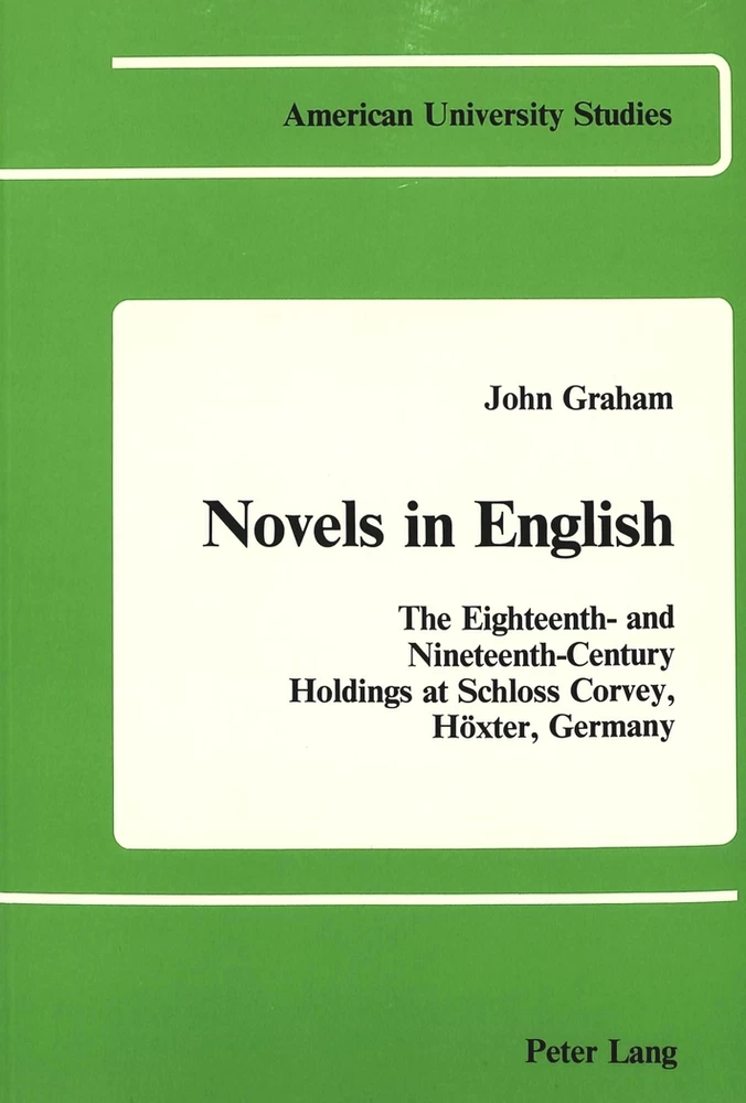 Title: Novels in English