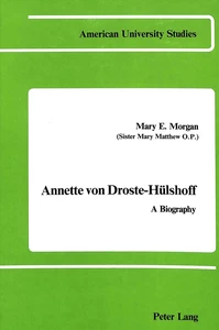 Title: Annette von Droste-Hülshoff