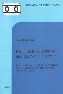 Title: Rabbinische Gleichnisse und das Neue Testament