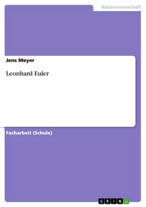 Titel: Leonhard Euler
