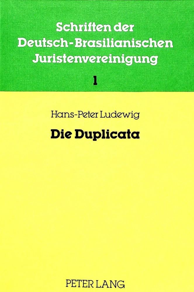 Title: Die Duplicata