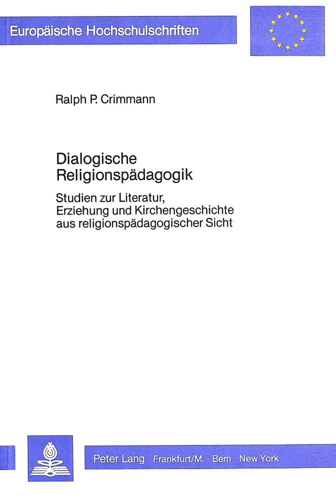 Titel: Dialogische Religionspädagogik