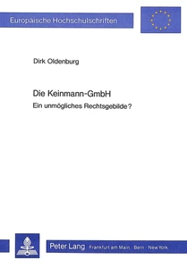 Title: Die Keinmann-GmbH